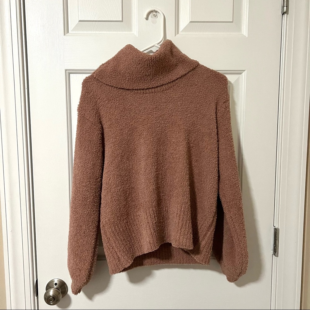 Jessica Simpson Fuzzy Turtleneck